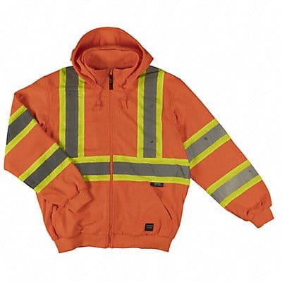 Hi-Vis Hooded Sweatshirt 5XL Orange