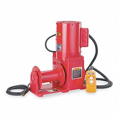 Electric Winch 1-1/5HP 115VAC