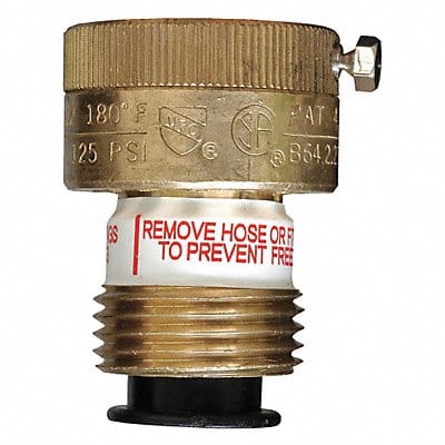 Vacuum Breaker 3/4in. GHT Brass 2in. H