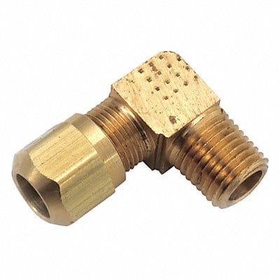 Male Elbow Compression Brass