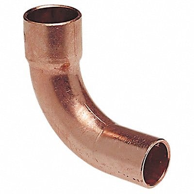 Elbow 90 Deg Wrot Copper 1/8 FTGxC