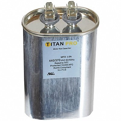 Motor Run Capacitor 35 MFD 4 23/64  H