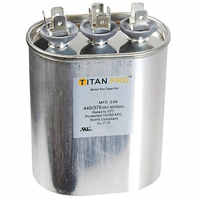 Dual Run Capacitor 15/4 MFD 2 55/64 H