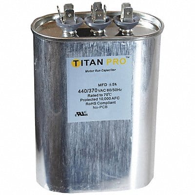 Dual Run Capacitor 30/5 MFD 4 23/64 H