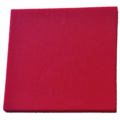 Polyethylene Sheet L 24 in Red