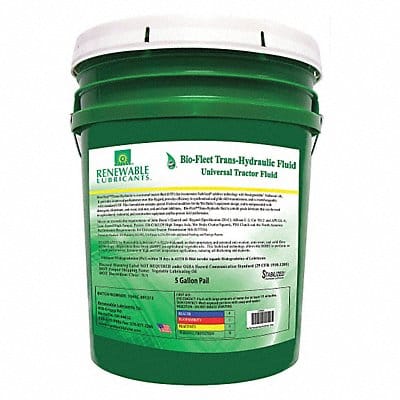 Hydraulic Oil Pail Yellow 5 gal.