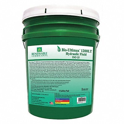 Hydraulic Oil Pail Yellow 5 gal