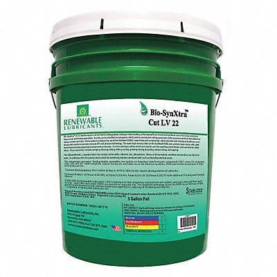 Cutting Oil Pail Yellow 5 gal.