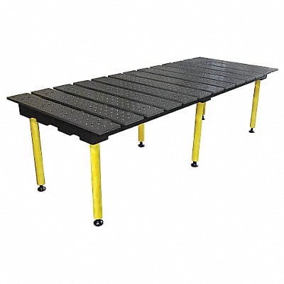 Welding Table 36.5 in H 38 in D 78 in W