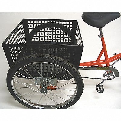 Perforated Steel Basket 23 x 23 x 12 In.