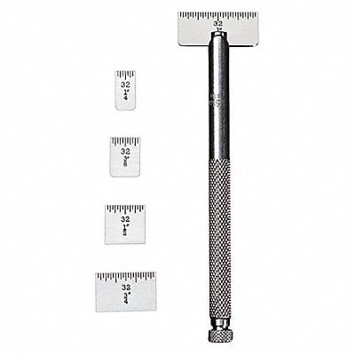 Ruler Set Spring-Tempered Steel