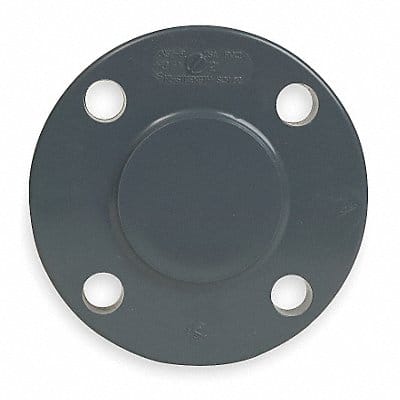 Blind Flange 3 in Schedule 80 Gray