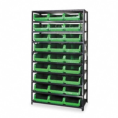 E1528 Bin Shlvng 18inx75inx42in Green