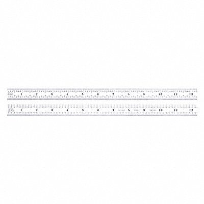 Ruler Full Flexible Steel 18 L x 3/4 W