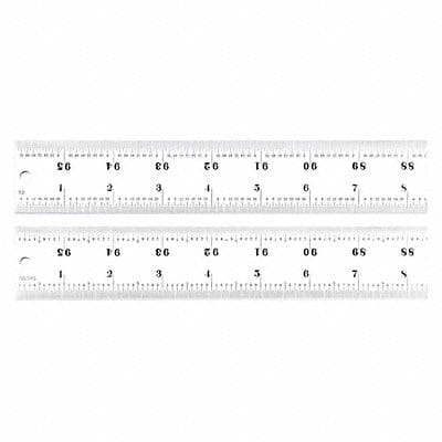 Ruler Heavy Spring-Tempered Steel 96 L