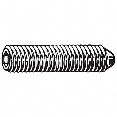 ScktStScrw Cone Pt Type M6-1 5mm L PK100