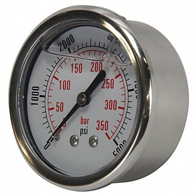 Gauge Glycerine Filled 0-5000 psi