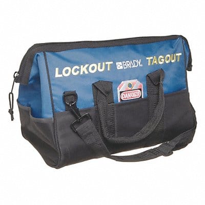 Lockout Bag Unfilled Blue