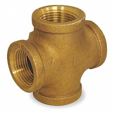 Cross Red Brass 3/4 in Pipe Size FNPT