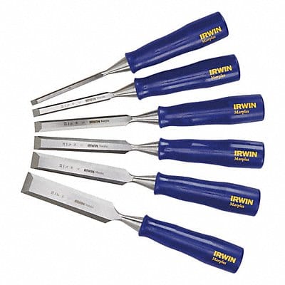 Wood Chisel Set 6 PC 1/4 To 1 In Tip