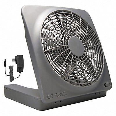 Compact Fan 2 Speeds 10 Blade Diameter