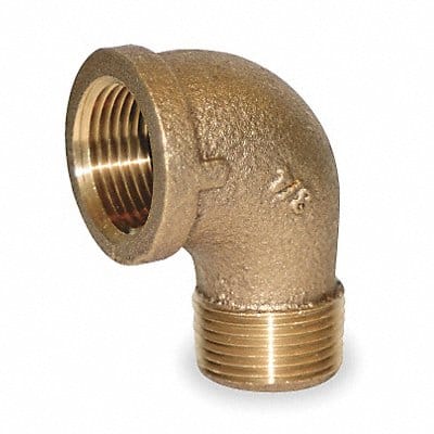 90 Street Elbow Red Brass 1 in NPT