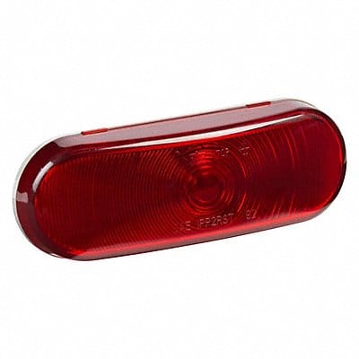 Stop/Turn/Tail Light Oval Red 6-1/2 L