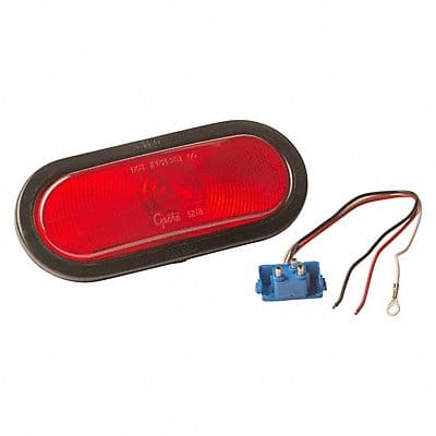 Stop/Turn/Tail Light Oval Red 7-27/64 L