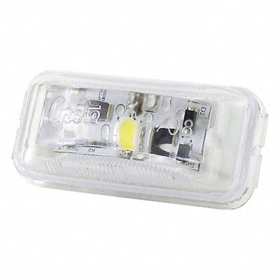 Courtesy Light Rectangular Clear White