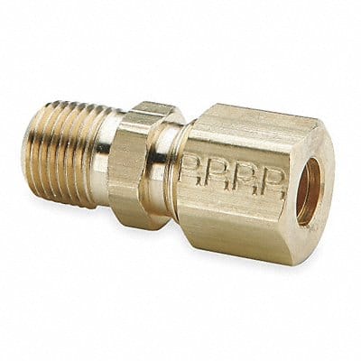 Connector Brass CompxM 5/8Inx3/4In PK10