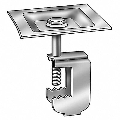 Grating Clip G-Clip 2 Bar H PK25