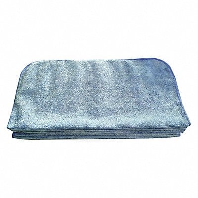 Microfiber Cloth 16 x 16 Blue PK12