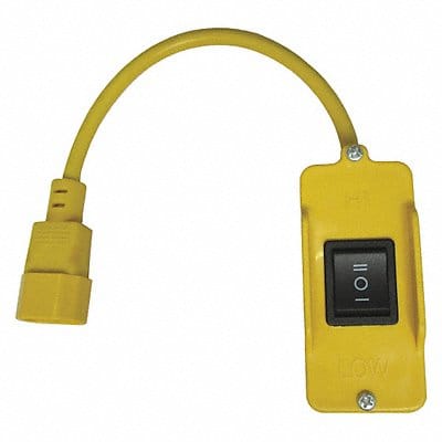 Drop Cord Rocker Switch Yellow