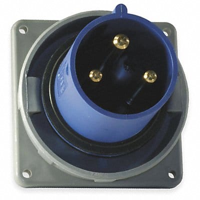 WT Pin and Sleeve Inlet Blue 2P 3W 60 A