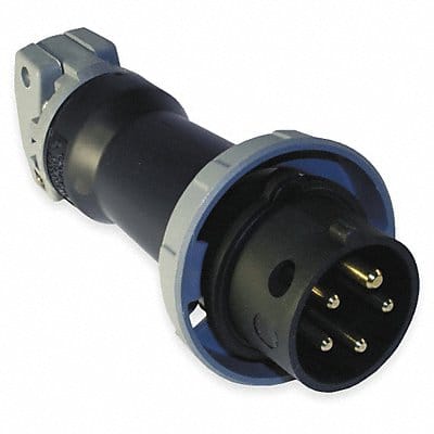 IEC Pin and Sleeve Plug 20 A Black 4Pl