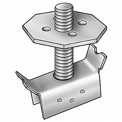 Grating Clip Mount 1-2 Bar H PK20