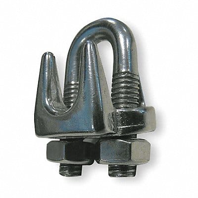 Wire Rope Clip U-Bolt 3/8 In 304 SS