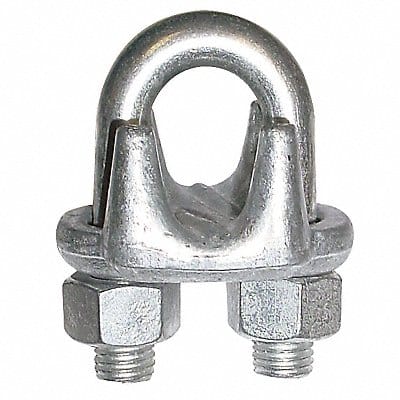 Wire Rope Clip U-Bolt 1 In Maleable Iron