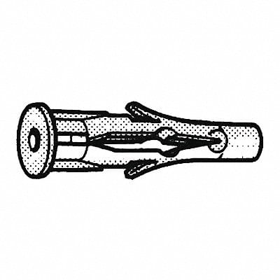 Toggle Anchor Plastic 1/4 to 3/8in PK100