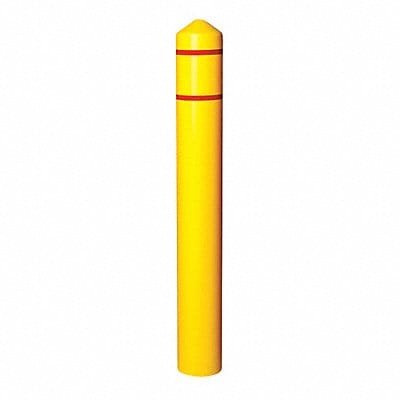 Bollard Cover Yellow 5 3/10 in Dia