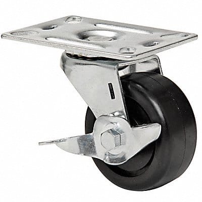 NSF-Listed Plate Caster Swivel 210 lb.