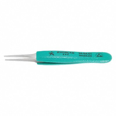 Tweezer Flat 5-1/4 in L SS