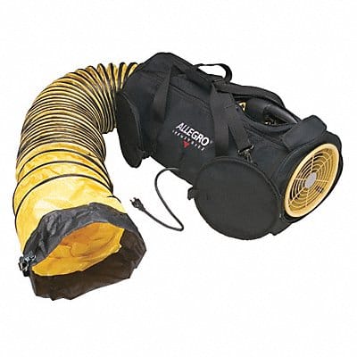 Confined Space Blower Black/Yellow 15 W