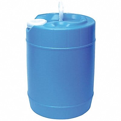 Pail Plastic Blue Screw Top Lid