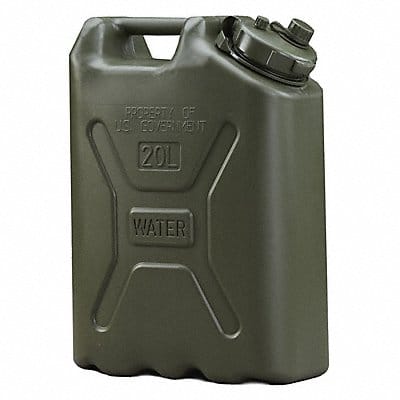 Water Container 5 gal Green