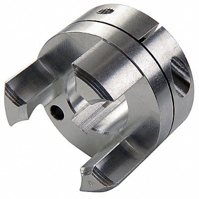 Curved Jaw Coupling Hub 20mm Aluminum