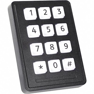 Industrial Illum Keypad 12 Key IP65