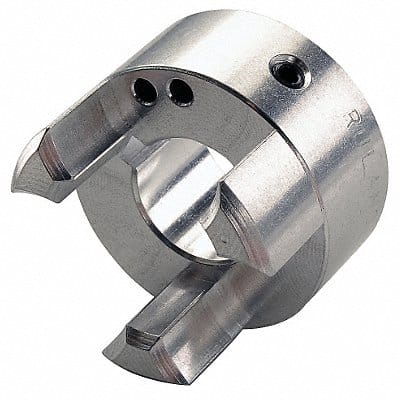 Curved Jaw Coupling Hub 10mm Aluminum