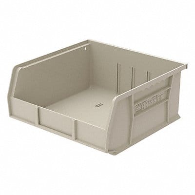 F8699 Hang and Stack Bin Stone Plastic 5 in