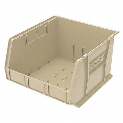 F8693 Hang and Stack Bin Stone Plastic 11 in